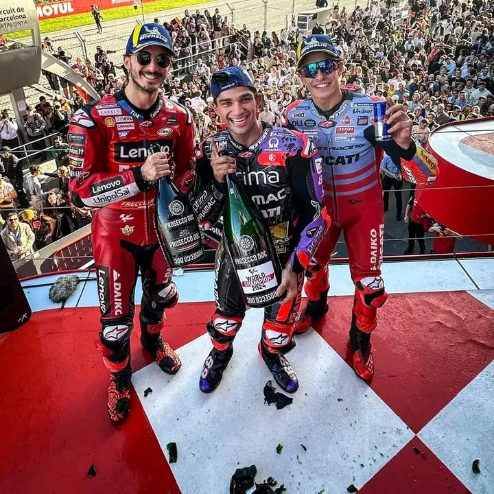 Jorge Martín,Marc Marquez, Francisco pecco Bagnaia :The Rising Stars in MotoGP’s 2025 Championship…