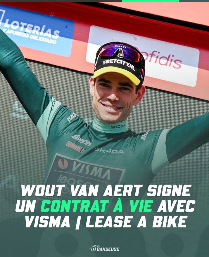 NIEUWS DEAL: Wout van Aert tekent contract met Visma voor die t ter waarde van $ 56 miljoen dollar voor… Lees meer details hieronder door op de onderstaande link te klikken 